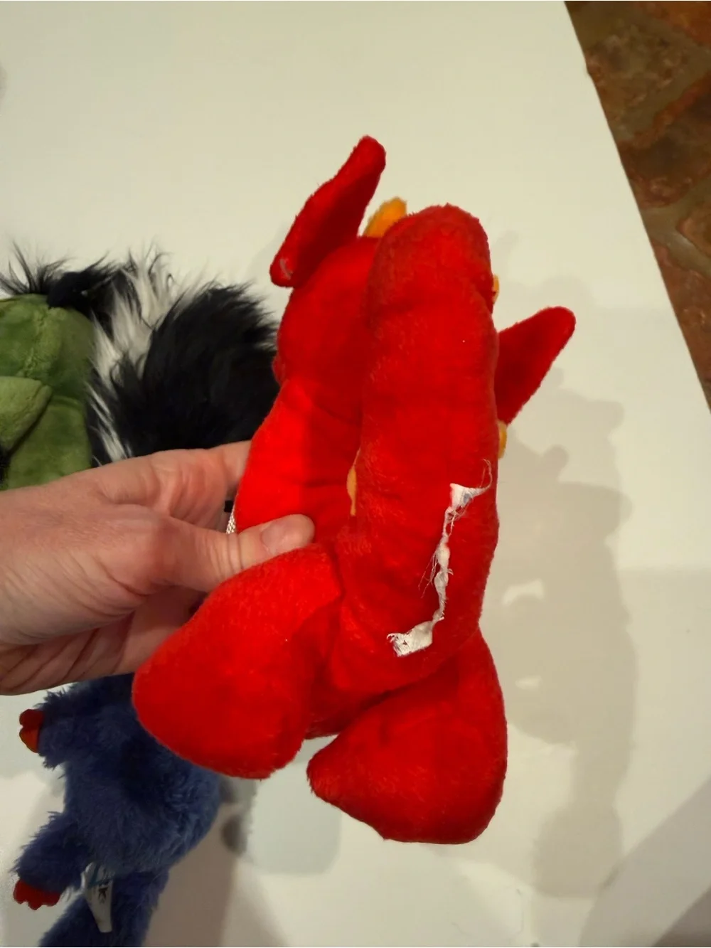 BarkBox Plush Dog Toy Lot Walter Dragon, Mora Mouse Lemur & Smell Raiser Skunk